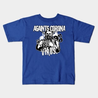 againts corona Kids T-Shirt